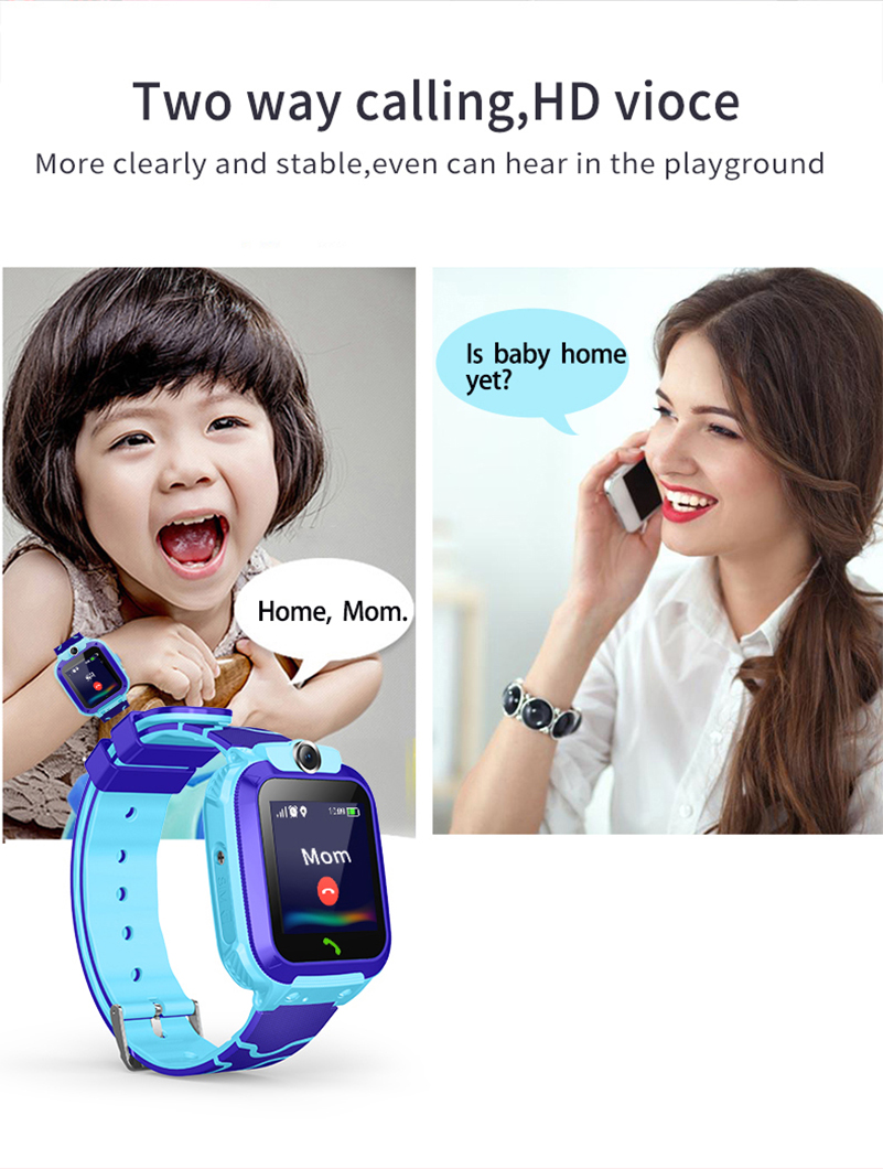 Smartwatch Watches For Kid Boy With Gps - Wodoodporny Smartwatch dla Dzieci 2026 SOS
