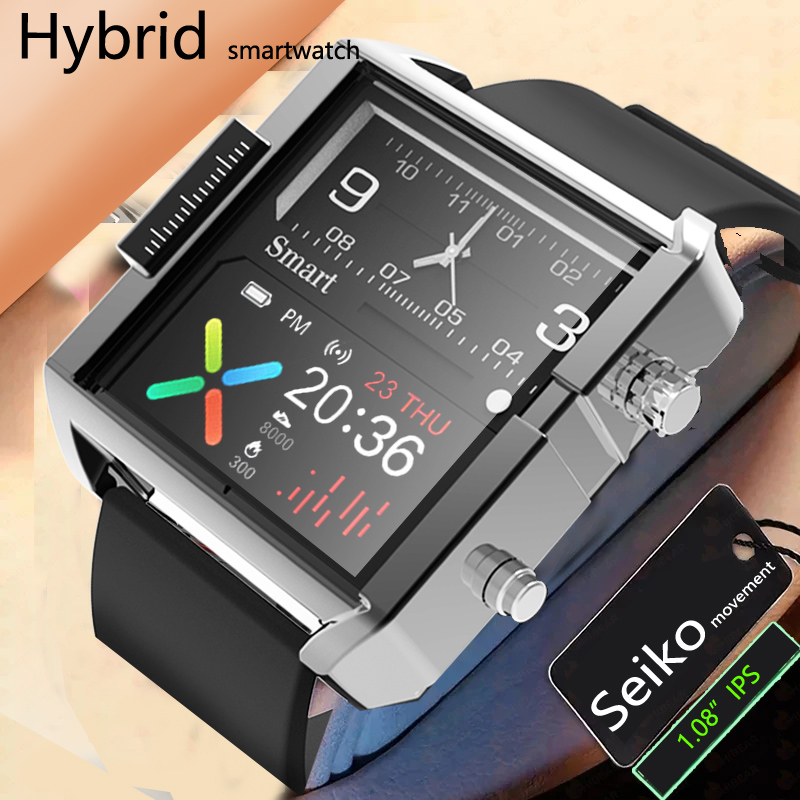Hybrid Smartwatch - T9 Hybrid Smartwatch monitorujący tętno Monitor