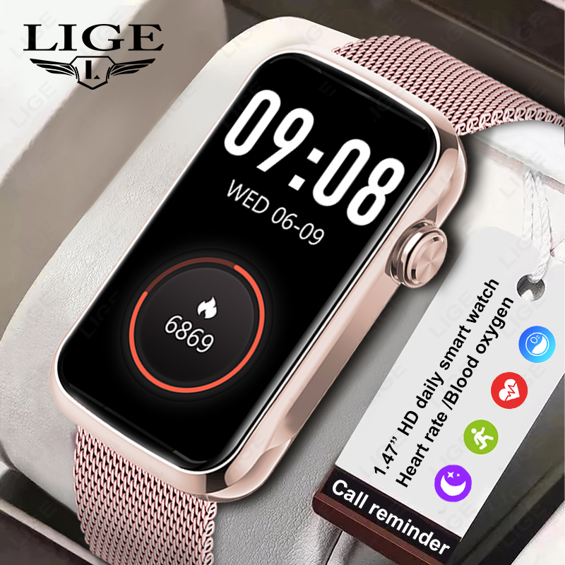 Smartwatch Ladies Watches For Women - Smartwatch LIGE 1.47'' Damski Męski Inteligentna