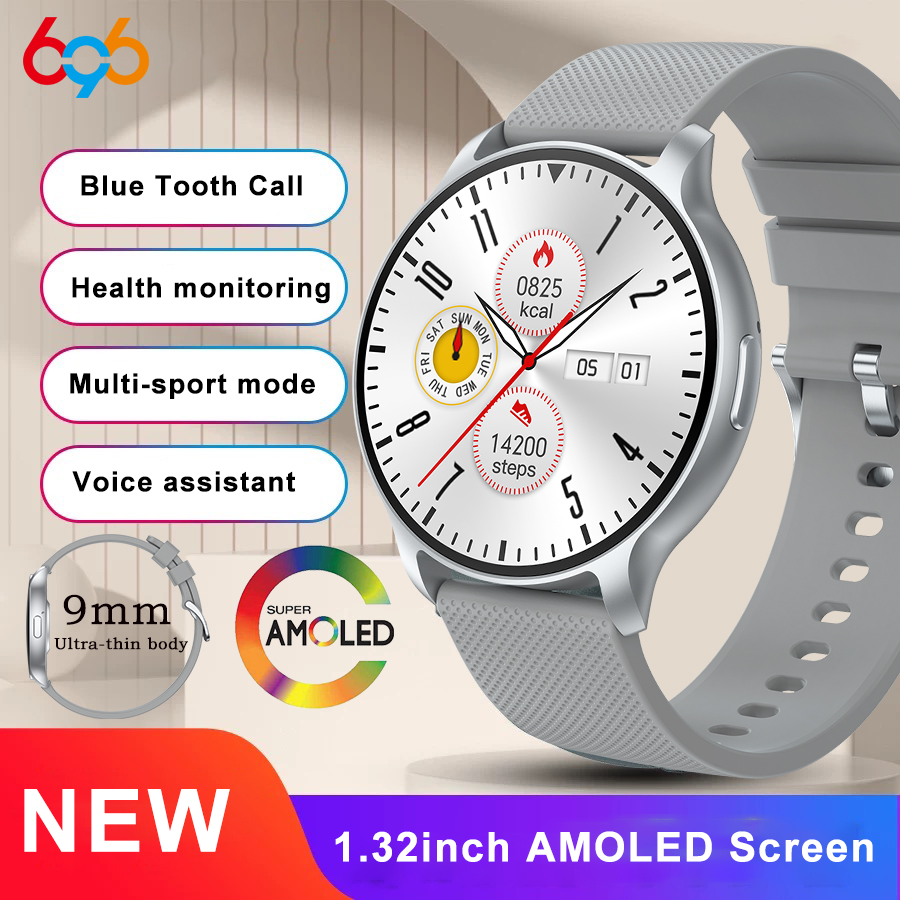 Smartwatch Ladies Watches For Women - Modny, ultracienki smartwatch z ekranem AMOLED