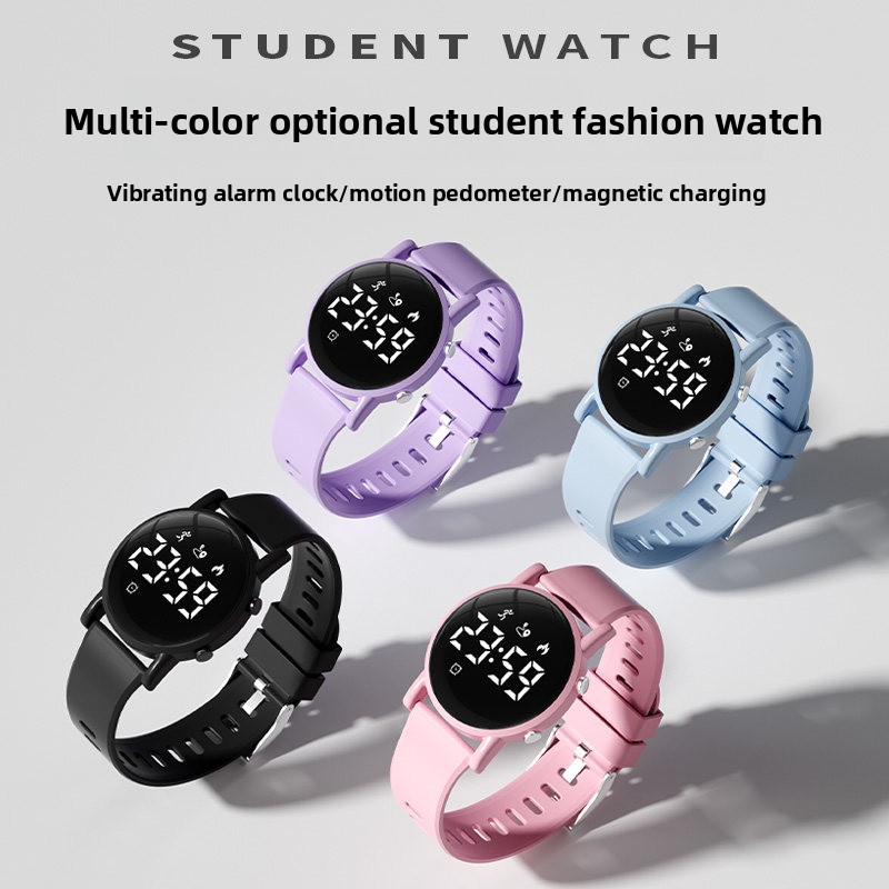 Inteligentny zegarek dla dziec – Smartwatch Digital Watches For Kid Boy With Alarm recenzja i cena