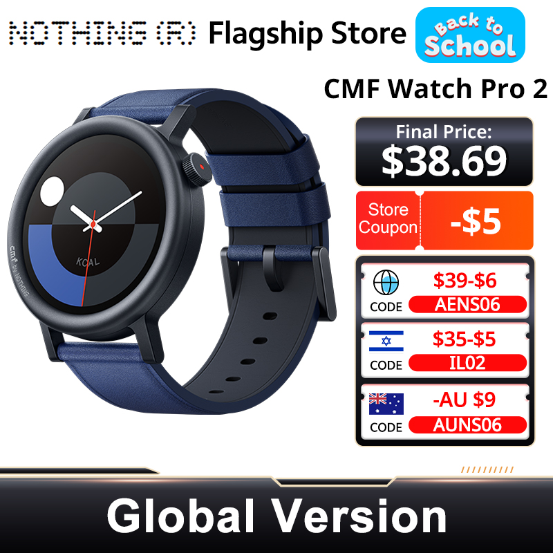 CMF by Nothing Watch Pro 2 Glo – Timex Watches Smartwatch recenzja i cena