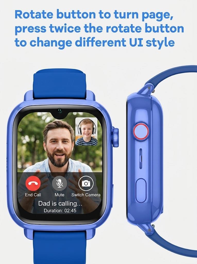 Smartwatch dla dzieci 4G LTE,  – Kids Watches Not Smartwatch recenzja i cena