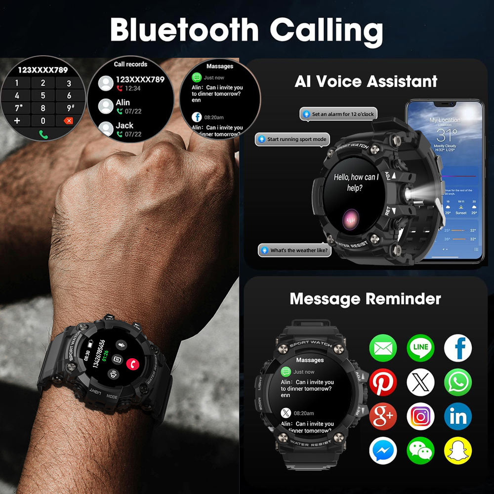 Zewnętrzny smartwatch Realtek  – Hybrid Smartwatch recenzja i cena