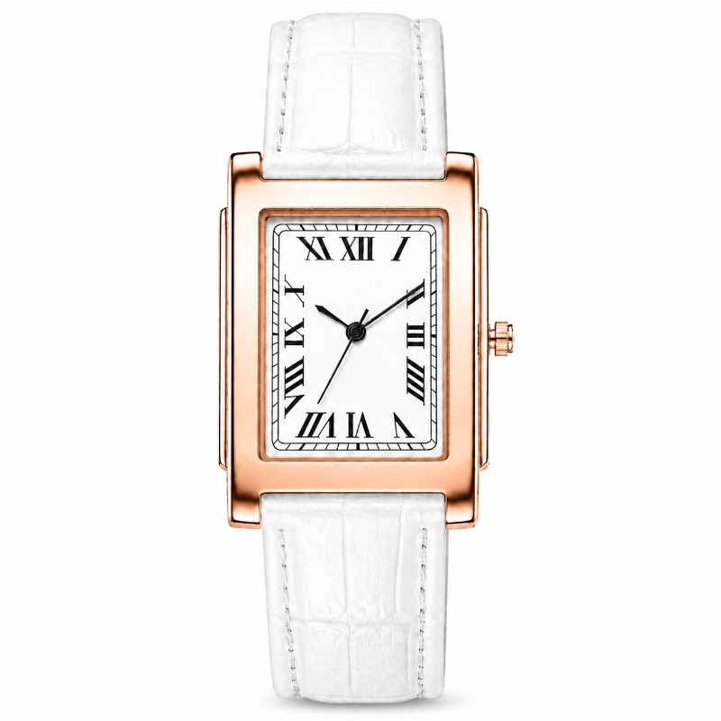 Minimalistyczny prostokątny ze – Smartwatch Vintage Watches For Men recenzja i cena
