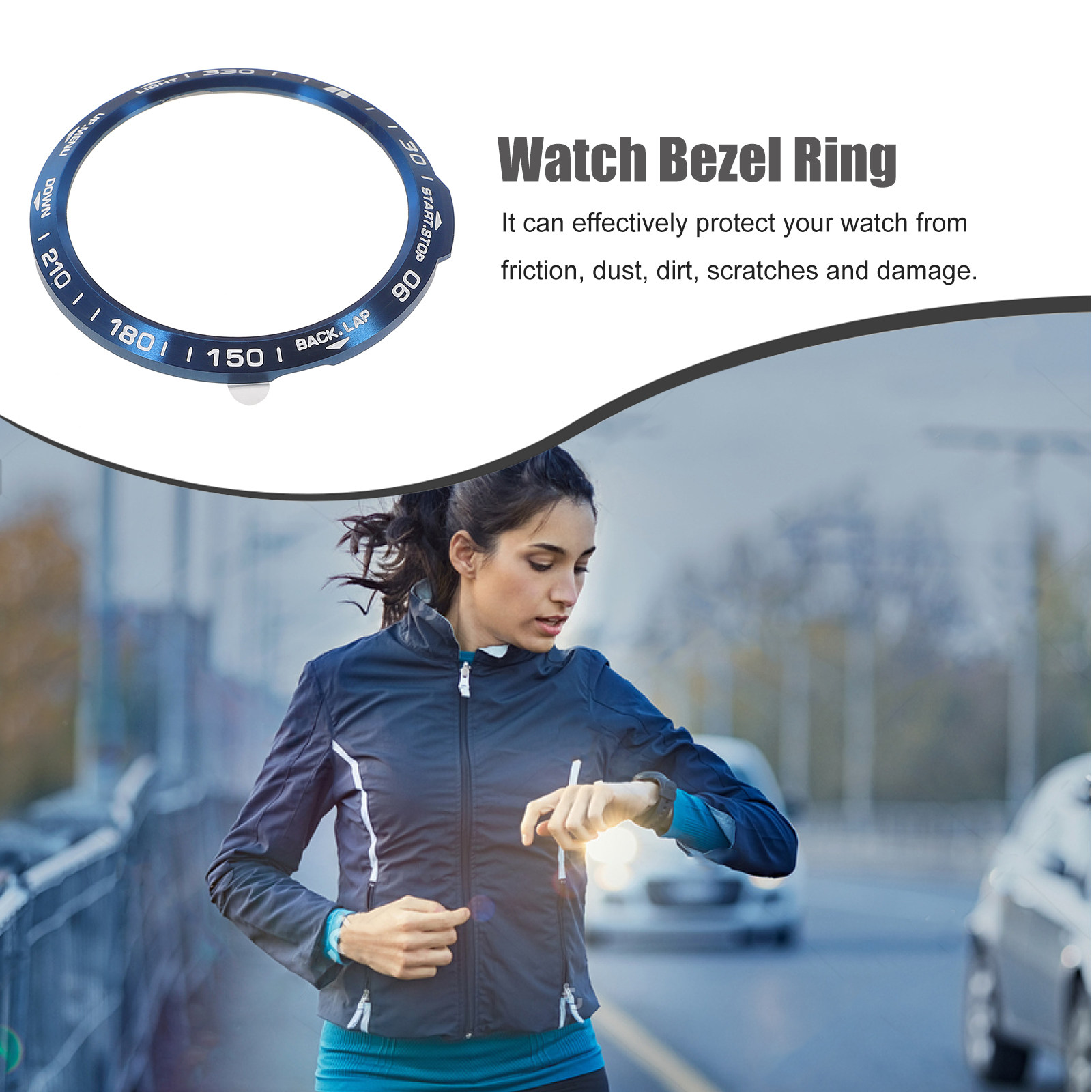 1 szt. Metalowy pierścień ramk – Kids Watches Not Smartwatch recenzja i cena