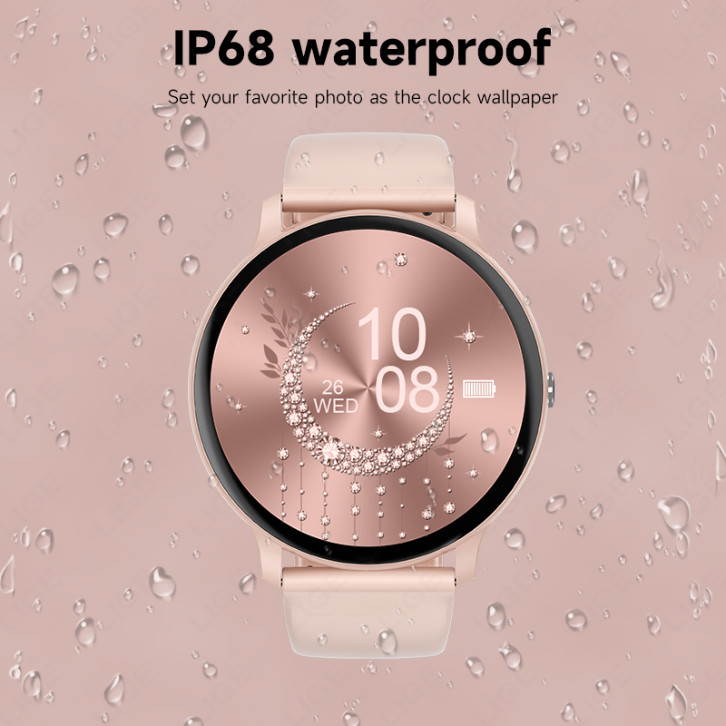 LIGE Smart Watch Women Men Blu – Smartwatch Ladies Watches For Women recenzja i cena