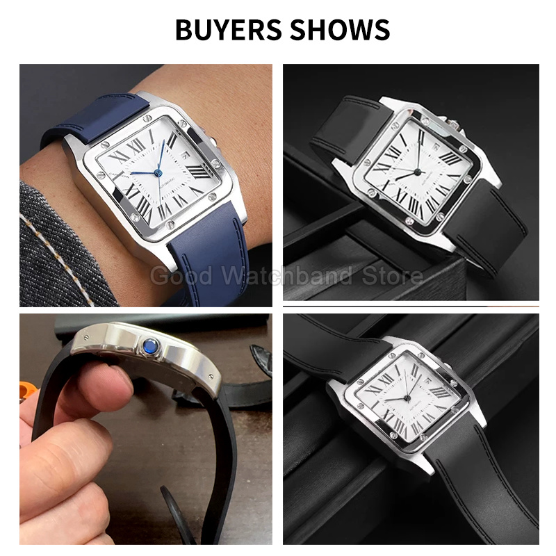 Czarny Niebieski Wysokiej Jako – Cartier Watch Santos recenzja i cena