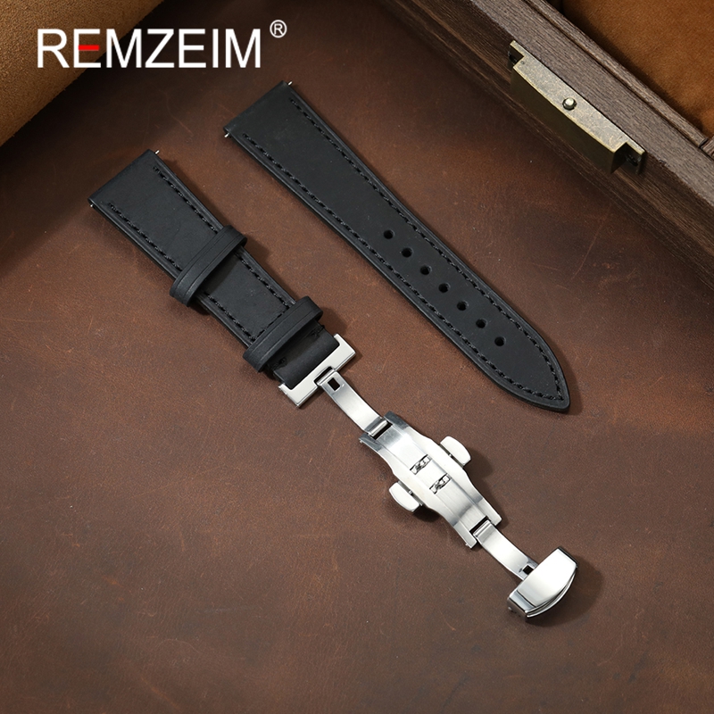 Paski do zegarków ze skóry Cra – Smartwatch Vintage Watches For Men recenzja i cena