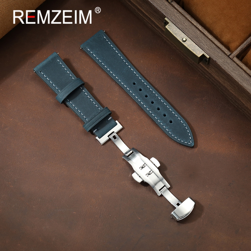 Paski do zegarków ze skóry Cra – Smartwatch Vintage Watches For Men recenzja i cena