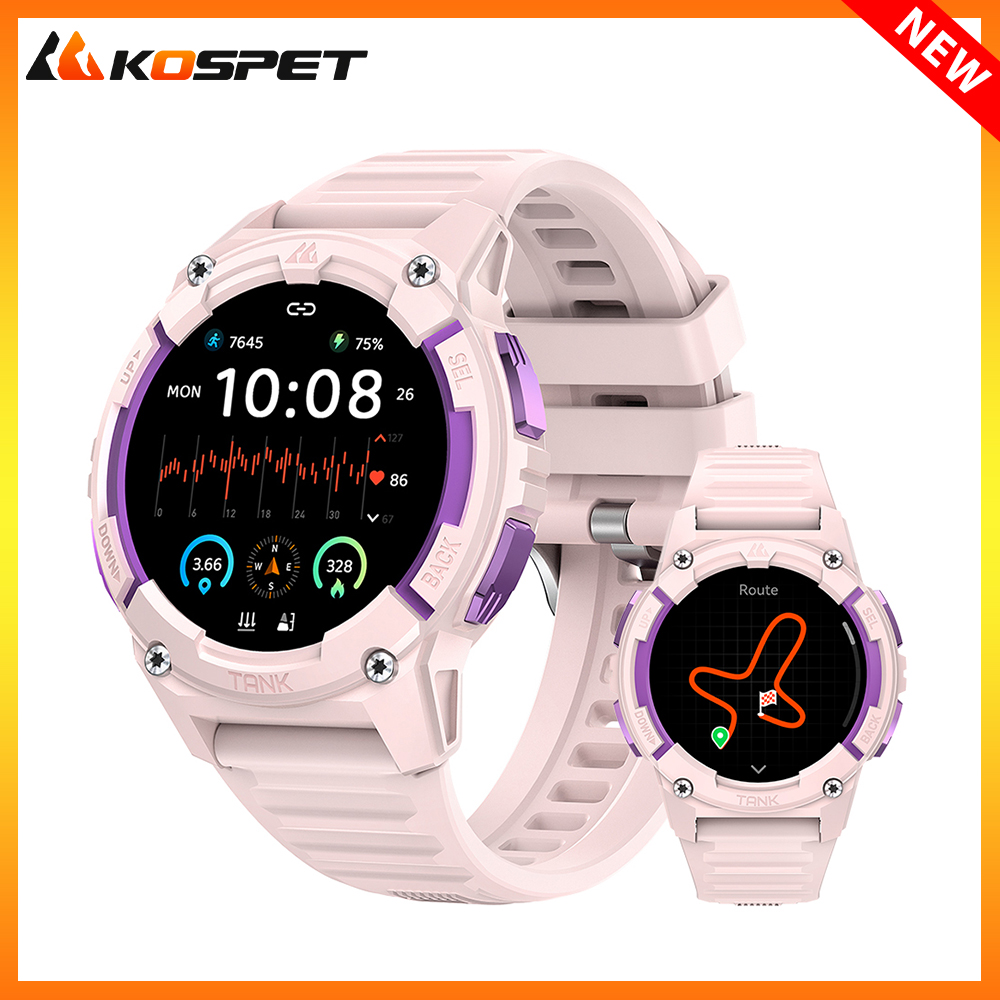 KOSPET TANK S2 GPS inteligentn – Smartwatch Digital Watches For Women recenzja i cena