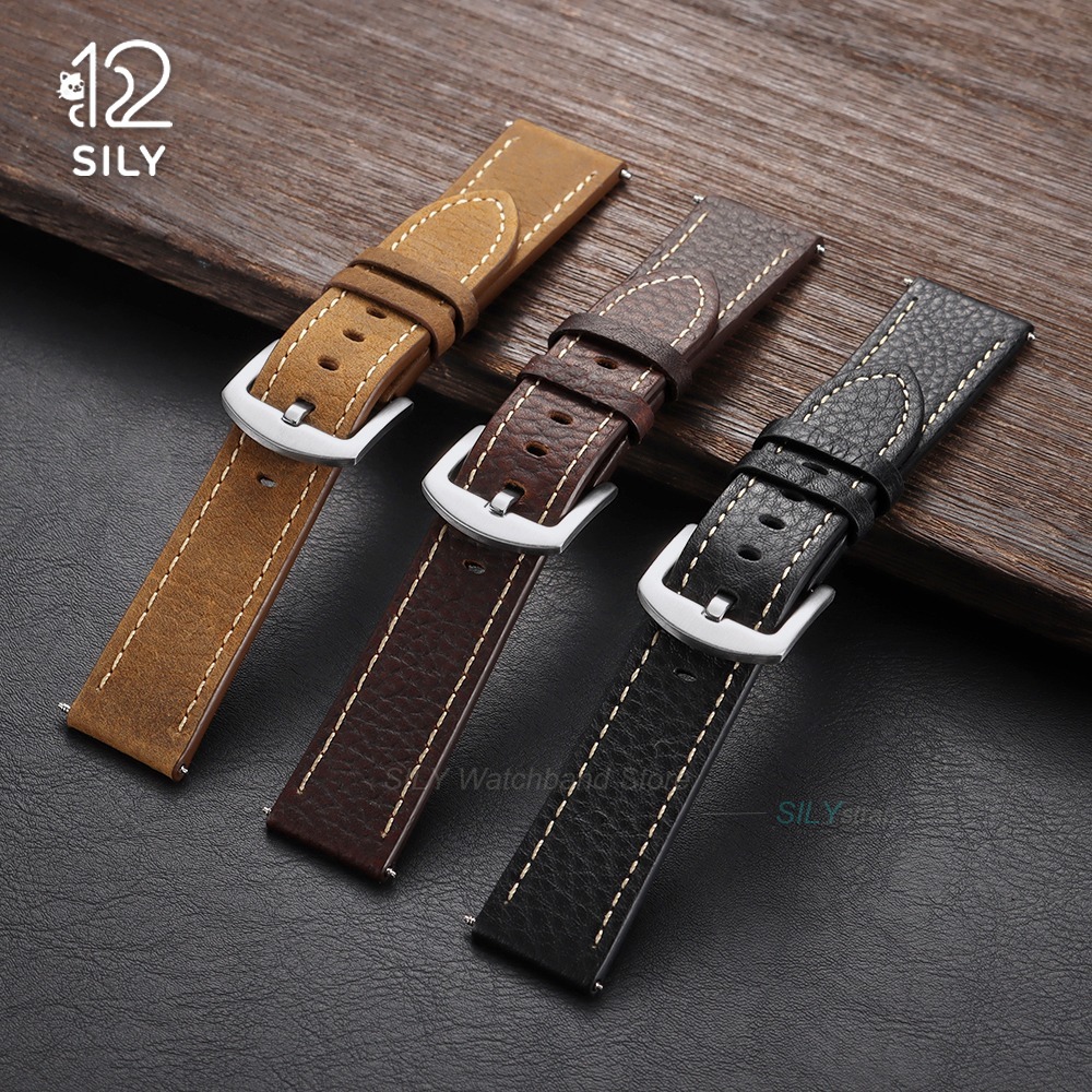 Pasek do zegarka ze skóry ciel – Smartwatch Vintage Watches For Men recenzja i cena
