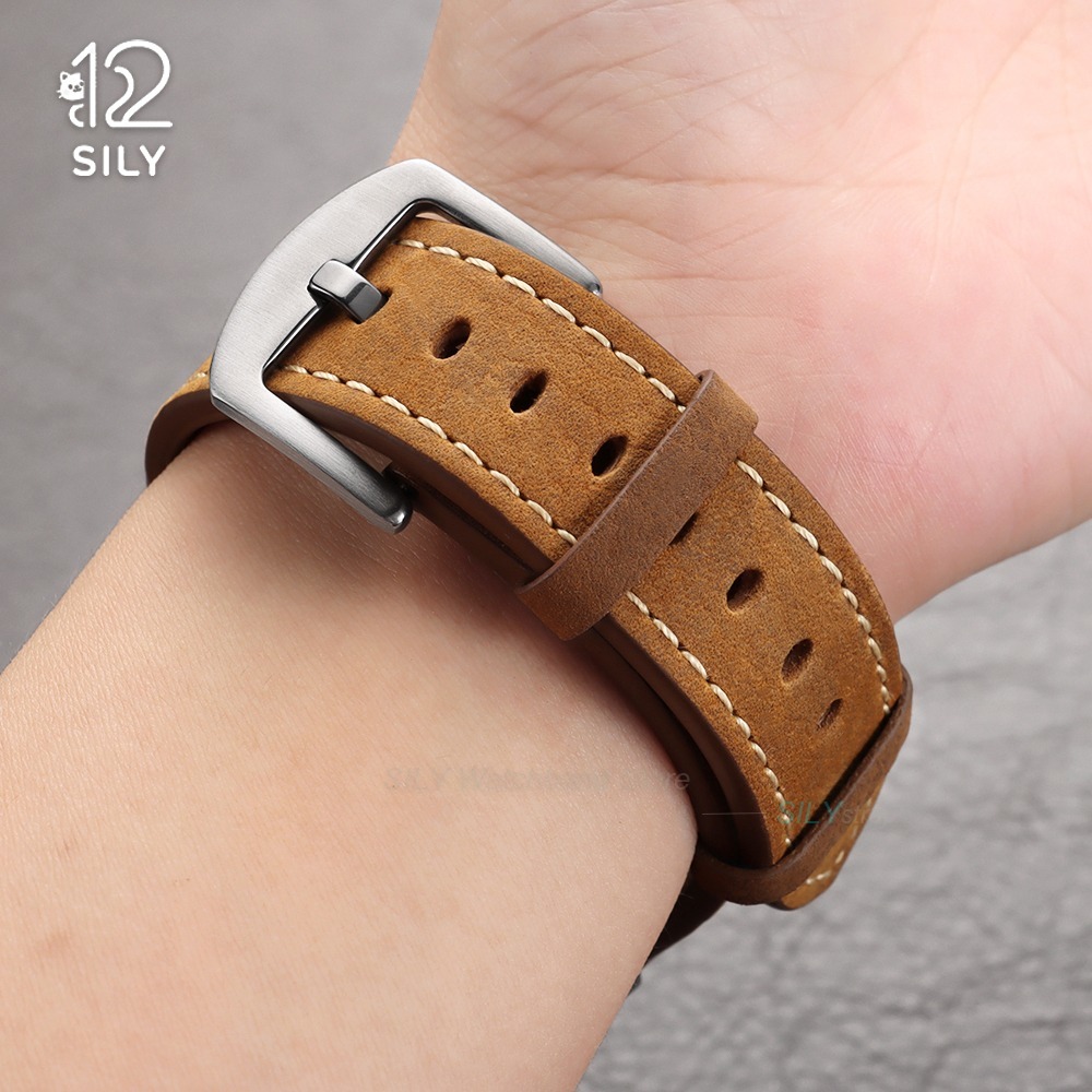 Pasek do zegarka ze skóry ciel – Smartwatch Vintage Watches For Men recenzja i cena