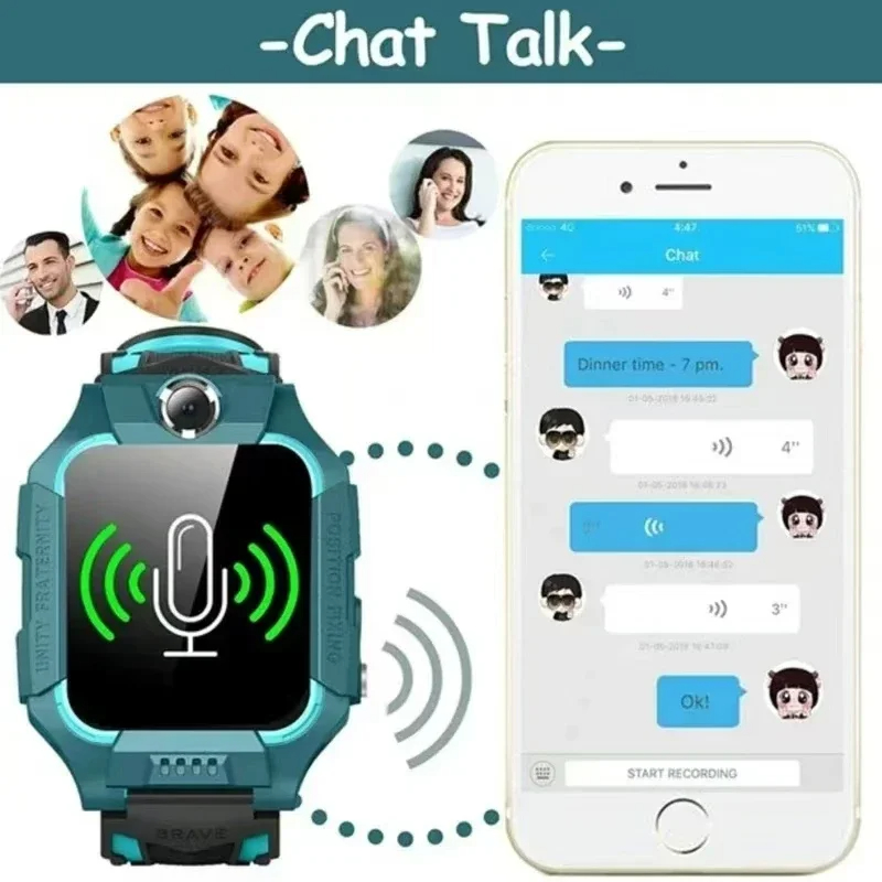 Inteligentny zegarek Lenovo 5G – Smartwatch Watches For Kid Boy With Gps recenzja i cena