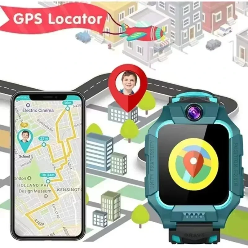 Lenovo 2026 Nowy Wodoodporny S – Smartwatch Watches For Kid Boy With Gps recenzja i cena