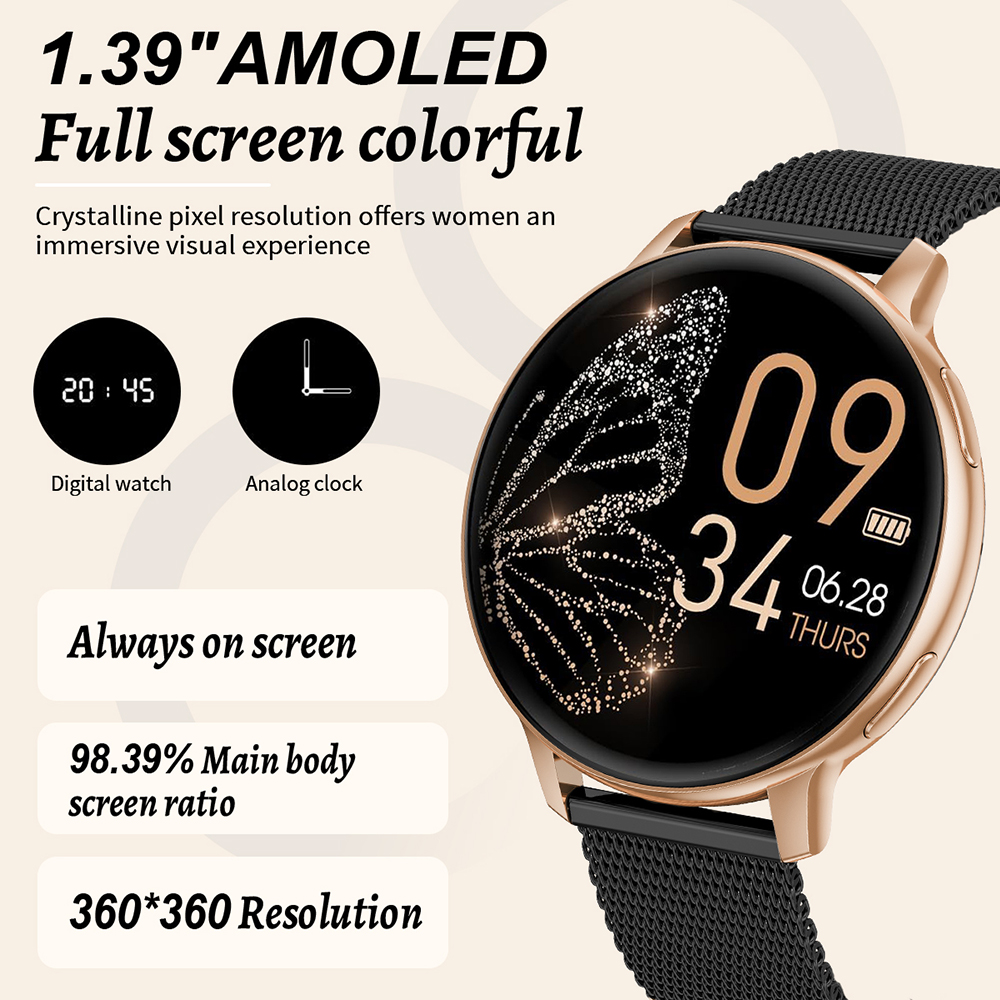 LIGE Modny Smartwatch Damski P – Smartwatch Ladies Watches For Women recenzja i cena
