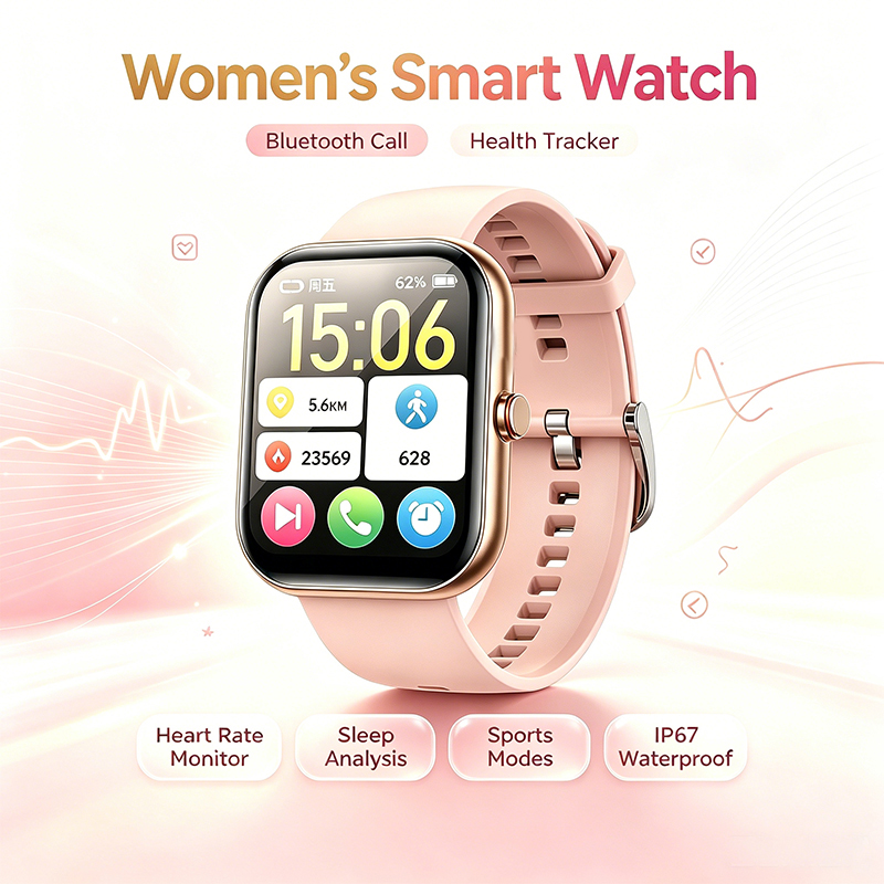 Damski Smartwatch z Funkcją Ro – Smartwatch Ladies Watches For Women recenzja i cena