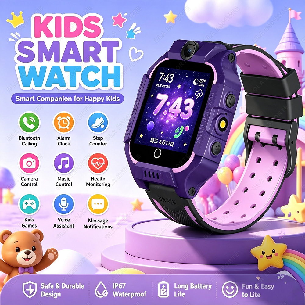 2027 Nowy Smartwatch dla Dziec – Smartwatch Watches For Kid Boy With Gps recenzja i cena
