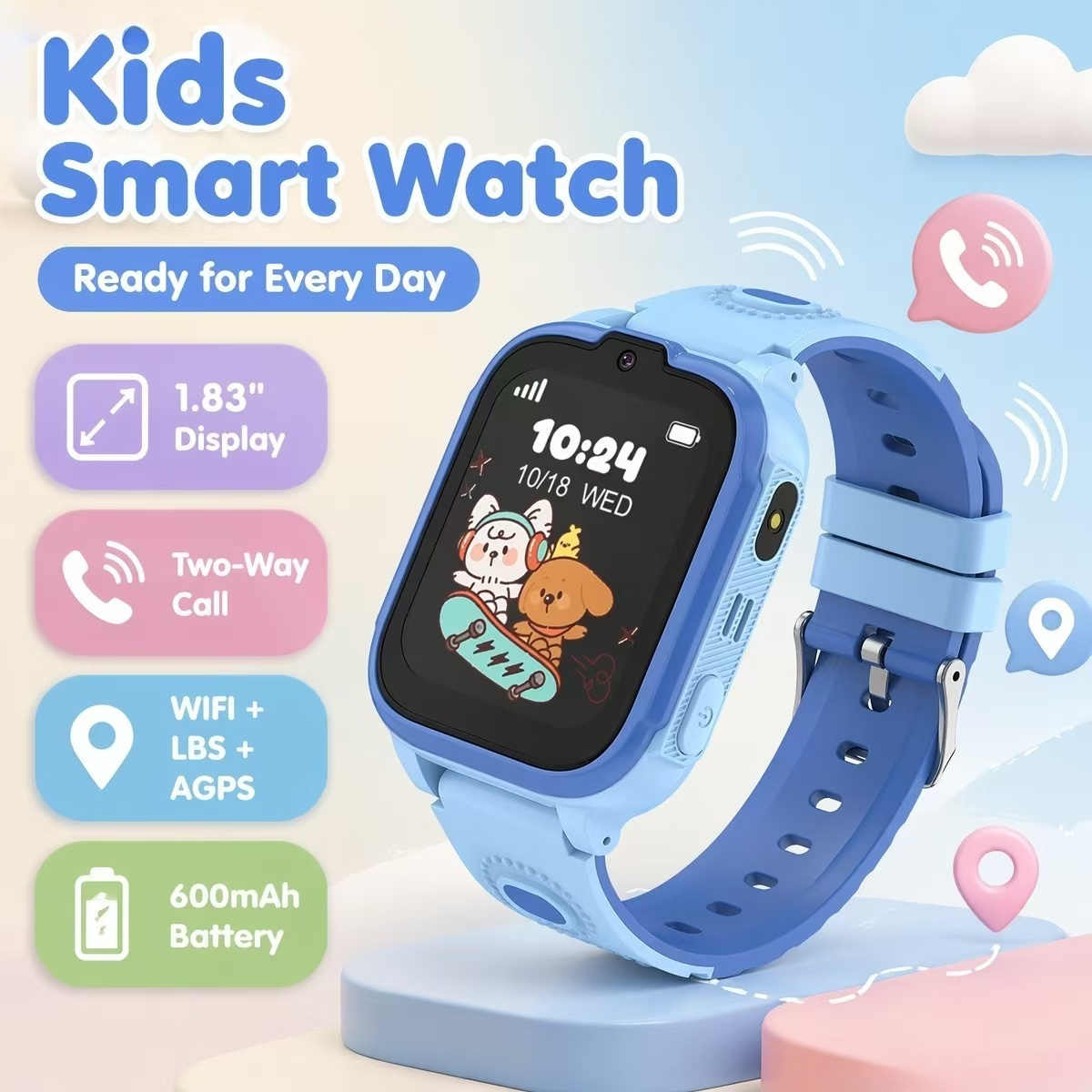 Smartwatch dla dzieci DH28, ek – Kids Watches Not Smartwatch recenzja i cena