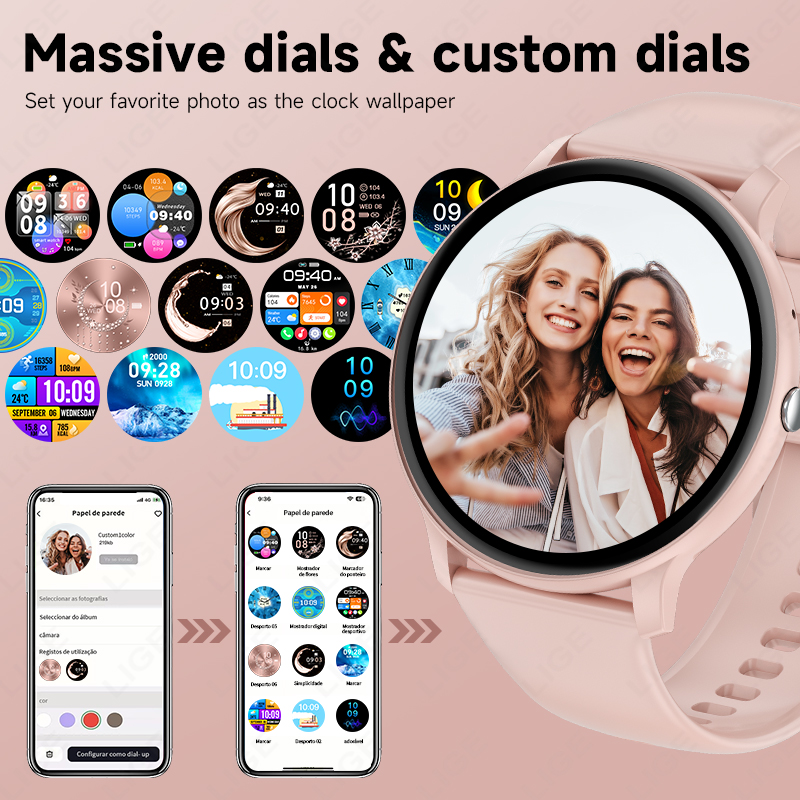 Nowy Smartwatch 2026 Damski Mę – Smartwatch Ladies Watches For Women recenzja i cena