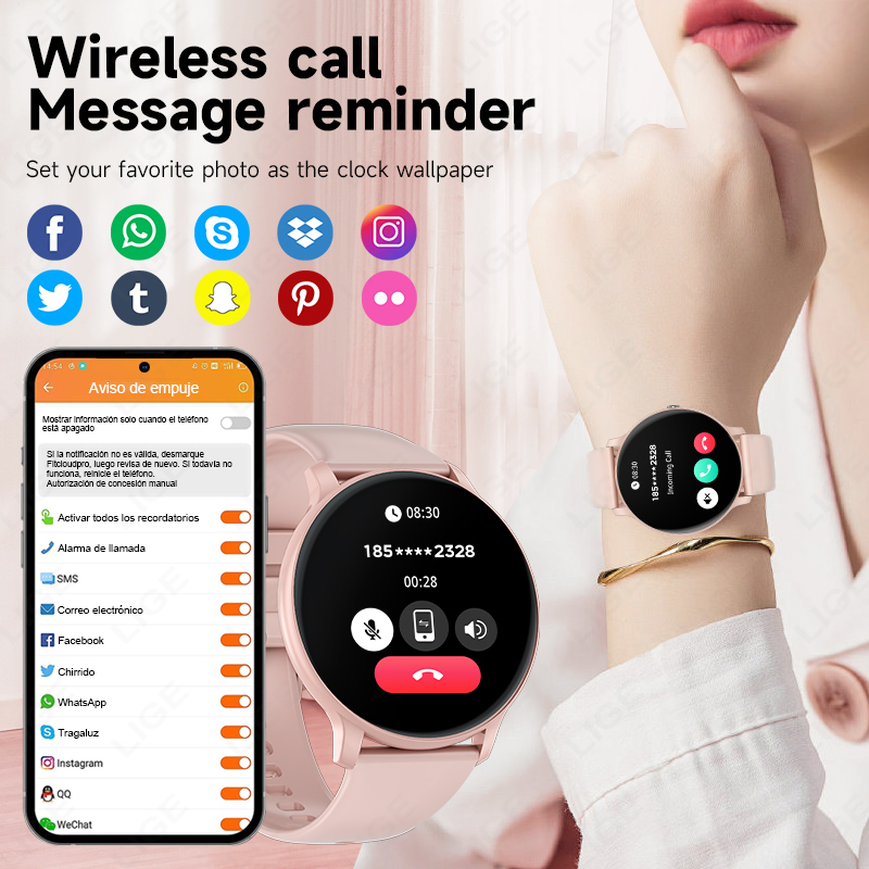 Nowy Smartwatch 2026 Damski Mę – Smartwatch Ladies Watches For Women recenzja i cena