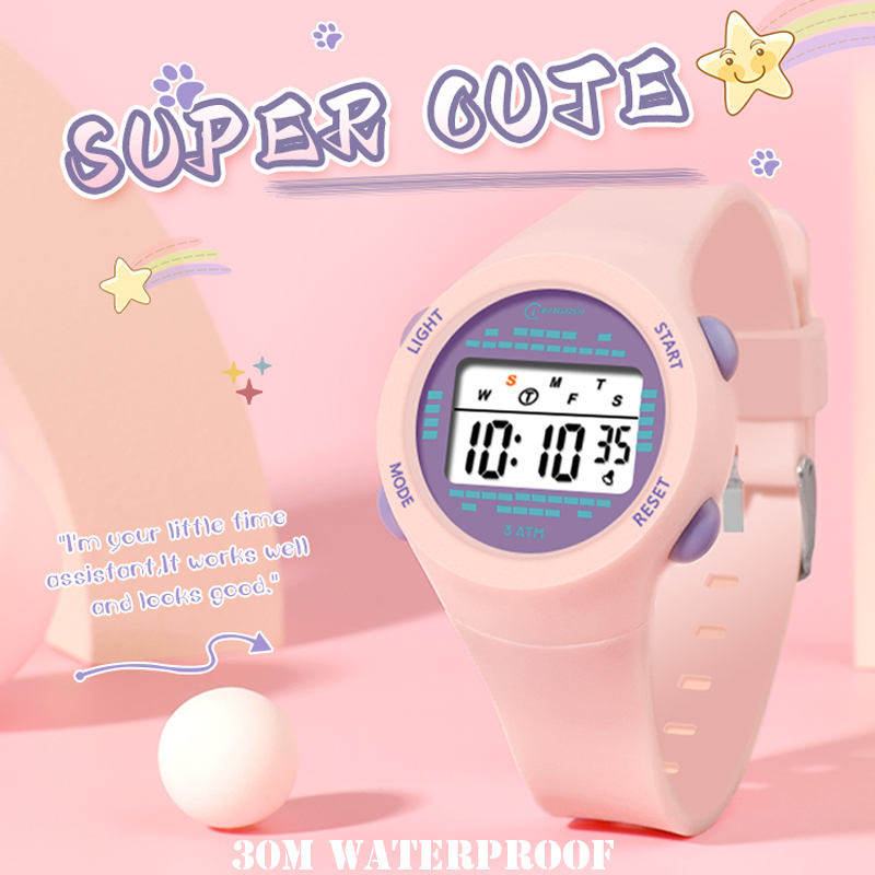 Elektroniczny zegarek dla dzie – Smartwatch Digital Watches For Kid Boy With Alarm recenzja i cena
