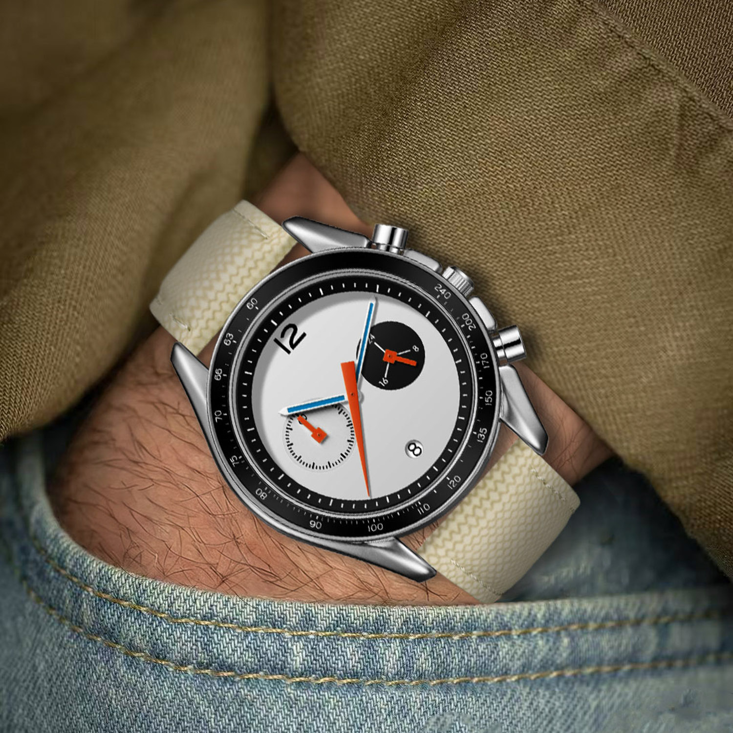 Zegarek męski CILOA Vintage Ra – Smartwatch Vintage Watches For Men recenzja i cena