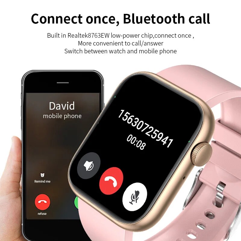LIGE Bluetooth Call Smartwatch – Smartwatch Ladies Watches For Women recenzja i cena