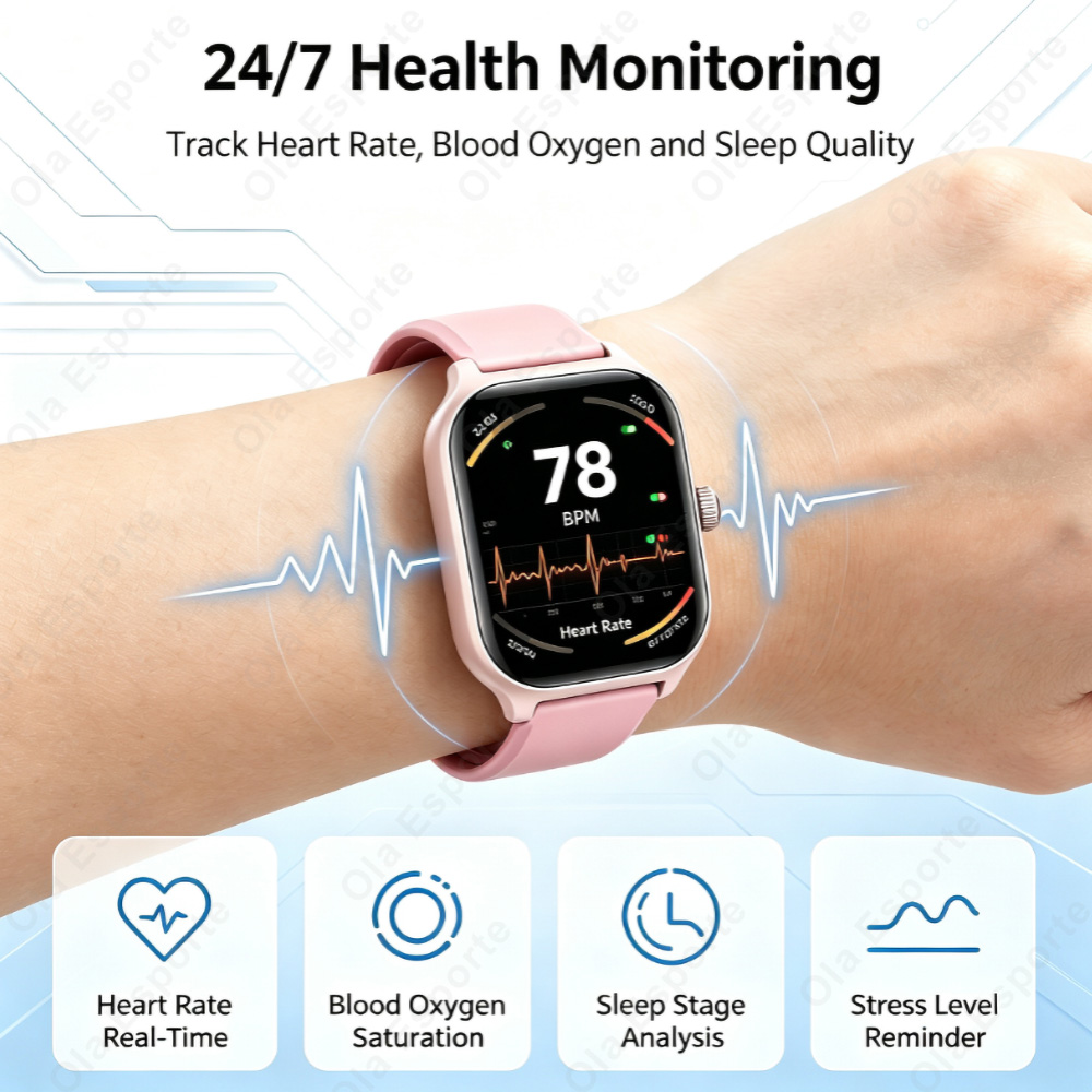 Smartwatch Plus Męski Damski z – Smartwatch Digital Watches For Women recenzja i cena