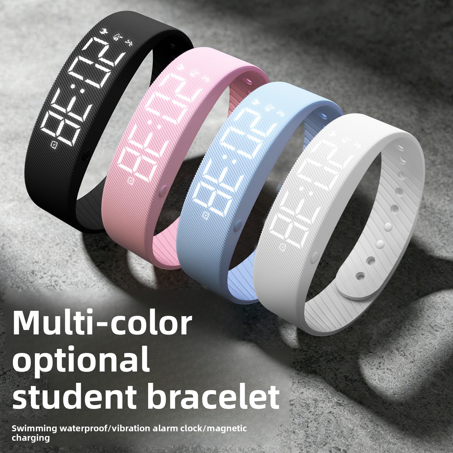 Nowy koreański prosty zegarek  – Smartwatch Digital Watches For Kid Boy With Alarm recenzja i cena