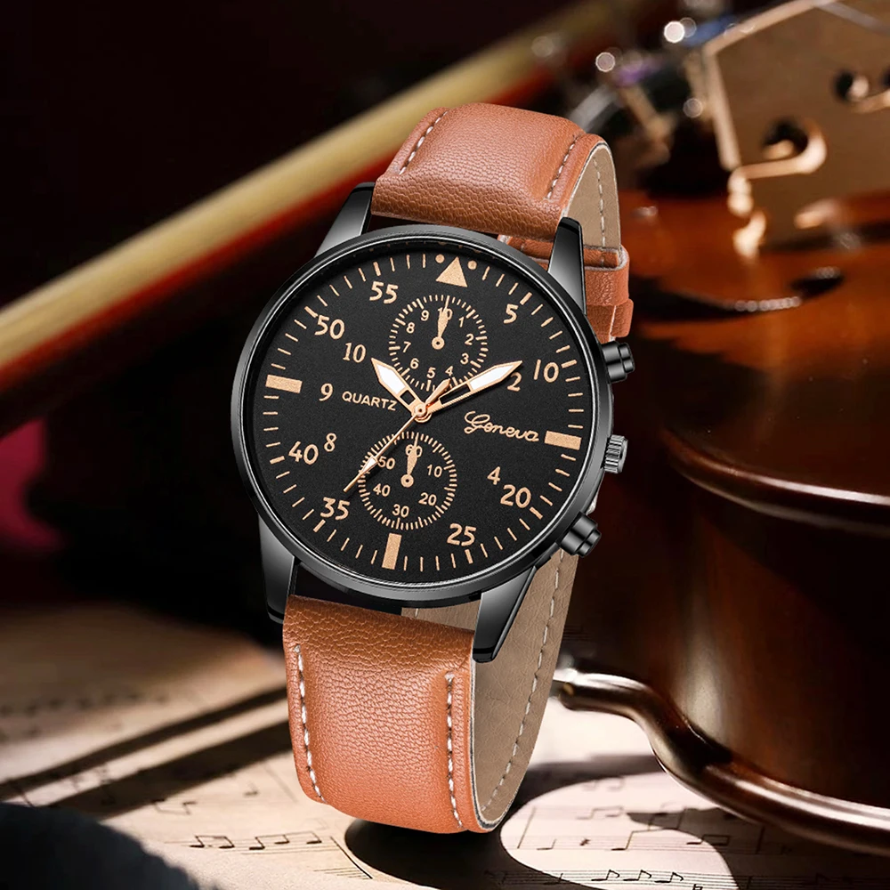 AAA3Pcs Geneva Zestaw 3 męskic – Smartwatch Vintage Watches For Men recenzja i cena