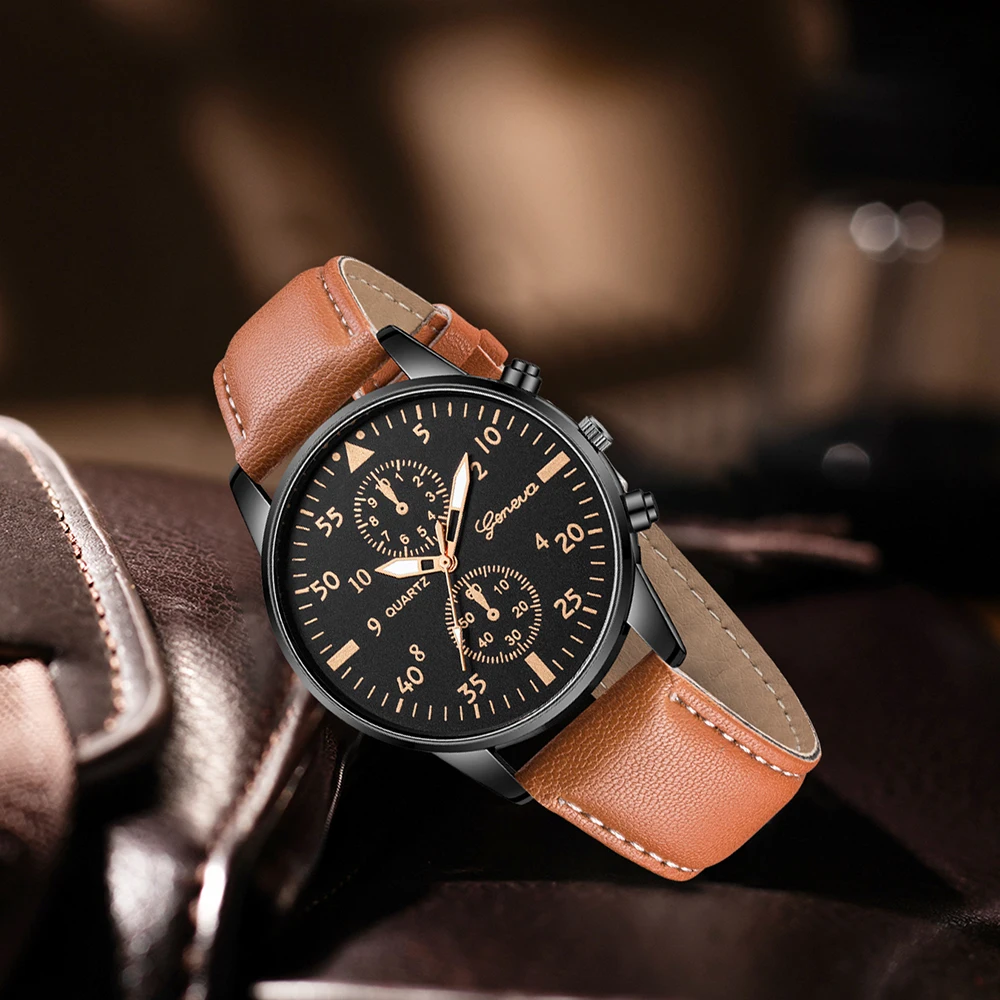 AAA3Pcs Geneva Zestaw 3 męskic – Smartwatch Vintage Watches For Men recenzja i cena